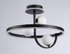Миниатюра фото потолочная светодиодная люстра ambrella light comfort linetech fl66263 | 220svet.ru