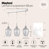 Миниатюра фото подвесной светильник maytoni blues mod044-pl-03-n | 220svet.ru