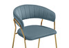 Миниатюра фото стул woodville kamelia 1 light blue /gold 15473 | 220svet.ru