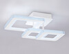 Миниатюра фото потолочная светодиодная люстра с пультом ду ambrella light acrylica fa8877 | 220svet.ru