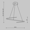 Миниатюра фото подвесной светодиодный светильник maytoni curve mod242pl-l33bsk | 220svet.ru