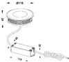 Миниатюра фото встраиваемый светильник deko-light flat iii ww 730336 | 220svet.ru