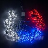 Миниатюра фото комплект 10 бело-сине-красных нитей по 10м 1000 led провод черный каучук 2,3мм ip65 ltc kfct1000-10f11-1wbr | 220svet.ru