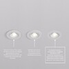 Миниатюра фото основание для встраиваемого светильника denkirs для dk3020/61 dk3020/61-scb | 220svet.ru