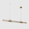 Миниатюра фото подвесной светодиодный светильник crystal lux lineup sp24w led brass | 220svet.ru