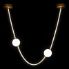 Миниатюра фото подвесной светильник loft it embrace 10242/600 gold | 220svet.ru