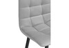 Миниатюра фото барный стул woodville чилли к светло-серый / черный 537074 | 220svet.ru