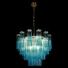 Миниатюра фото подвесная люстра loft it murano 10580/600 clear blue | 220svet.ru