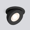Миниатюра фото встраиваемый светодиодный светильник elektrostandard pruno 25080/led черный a060942 | 220svet.ru