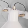 Миниатюра фото спот с поворотными плафонами eurosvet canotier 20083/3 белый/золото | 220svet.ru