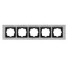 Миниатюра фото рамка 5-постовая mono electric style granit белый гранит 107-600000-164 | 220svet.ru