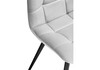 Миниатюра фото стул woodville чилли к светло-серый / черный 502073 | 220svet.ru