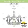 Миниатюра фото подвесной уличный светильник fumagalli sichem/rut 3l e26.120.s30.vxe27 | 220svet.ru