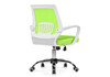Миниатюра фото компьютерное кресло woodville ergoplus green / white 15374 | 220svet.ru