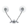 Миниатюра фото бра lumion incanto 8034/2w хром | 220svet.ru