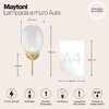 Миниатюра фото бра maytoni aura mod016wl-01bs | 220svet.ru