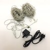 Миниатюра фото гирлянда на деревья, луч 2, 2х25м., 50м., 500 led, 24b, холодный белый, с мерцанием, прозрачный пвх провод. 08-1569 | 220svet.ru