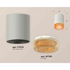 Миниатюра фото комплект накладного светильника ambrella light techno spot xs7423005 sgr/cf серый песок/кофе (c7423, n7195) | 220svet.ru