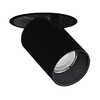 Миниатюра фото встраиваемый светодиодный светильник donolux dl18621/01r black dim | 220svet.ru