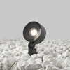 Миниатюра фото грунтовый светодиодный светильник maytoni core o495fl-l18b3k | 220svet.ru