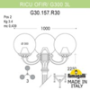 Миниатюра фото садово-парковый фонарь fumagalli ricu ofir/g300 3l g30.157.r30.bxe27 | 220svet.ru
