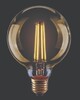 Миниатюра фото лампа светодиодная филаментная voltega e27 6w 2800k золотая vg10-g95ge27warm6w 7084 | 220svet.ru