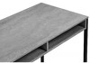 Миниатюра фото стол леон лофт бетон / матовый черный | 220svet.ru