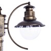 Миниатюра фото садово-парковый светильник arte lamp amsterdam a1523pa-2bn | 220svet.ru