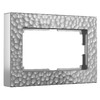 Миниатюра фото рамка werkel hammer для двойной розетки серебряный w0082406 4690389163630 | 220svet.ru
