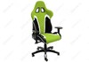 Миниатюра фото компьютерное кресло prime черное / зеленое | 220svet.ru