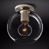 Миниатюра фото потолочный светильник imperium loft rh utilitaire globe shade flushmount 123674-22 | 220svet.ru