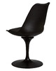 Миниатюра фото стул обеденный dobrin tulip lmzl-pp635e-4215 черный | 220svet.ru