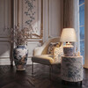 Миниатюра фото настольная лампа loft it orchid 10491t blue | 220svet.ru