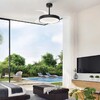 Миниатюра фото люстра-вентилятор mantra niseko fan m 9063 | 220svet.ru