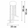 Миниатюра фото подвесной светильник vitaluce v3046-0/3s | 220svet.ru