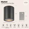 Миниатюра фото уличный светодиодный светильник maytoni bar o306cl-l12gf | 220svet.ru