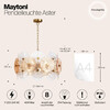 Миниатюра фото подвесная люстра maytoni aster mod007pl-08g | 220svet.ru