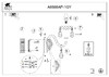 Миниатюра фото бра arte lamp moris a8888ap-1gy | 220svet.ru