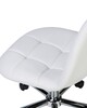 Миниатюра фото офисное кресло  для персонала dobrin monty lm-9800-2351 белое | 220svet.ru