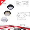 Миниатюра фото встраиваемый светильник reluce technical 53005-9.0-001rld gx53 bk | 220svet.ru