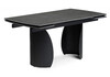 Миниатюра фото керамический стол раскладной woodville готланд ink gray / черный 588031 | 220svet.ru