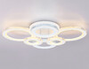 Миниатюра фото потолочная светодиодная люстра с пультом ду ambrella light  acrylica fa8874 | 220svet.ru