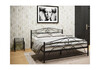 Миниатюра фото двуспальная кровать woodville морика черная 482082 180х200 | 220svet.ru