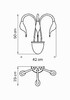 Миниатюра фото бра lightstar cigno collo bk 751637 | 220svet.ru