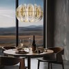Миниатюра фото подвесной светильник fiordlys gold slamp frdsm00gld01t00roueu | 220svet.ru
