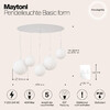 Миниатюра фото подвесной светильник maytoni basic form mod321pl-05w1 | 220svet.ru