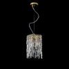 Миниатюра фото подвесной светильник crystal lux abril sp2 gold | 220svet.ru