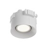 Миниатюра фото встраиваемый светильник voltega sharp vgl110-gu10-w | 220svet.ru