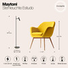 Миниатюра фото торшер maytoni estudo z010fl-l8b3k | 220svet.ru