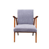 Миниатюра фото кресло тайлер roomers furniture se-20012-1-oak/fb-193 | 220svet.ru